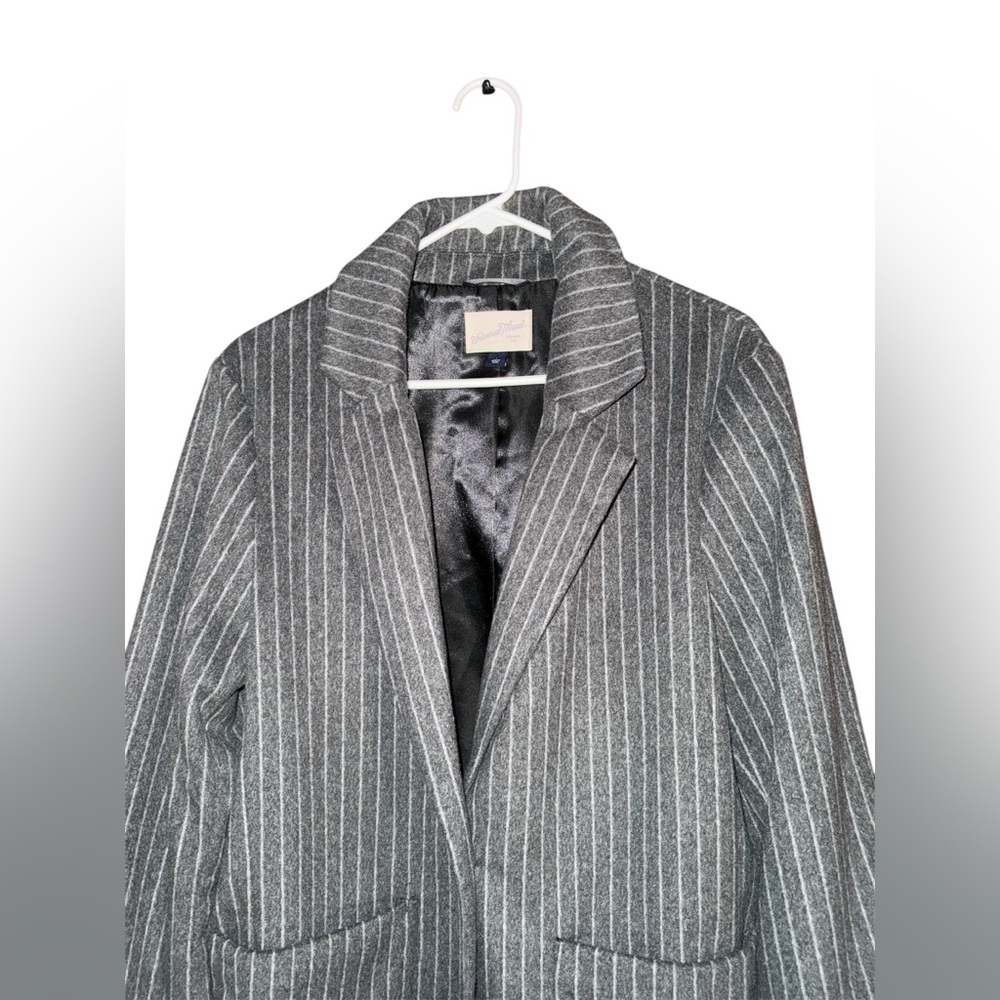 Universal Thread Blazer Jacket Womens Large Gray … - image 2